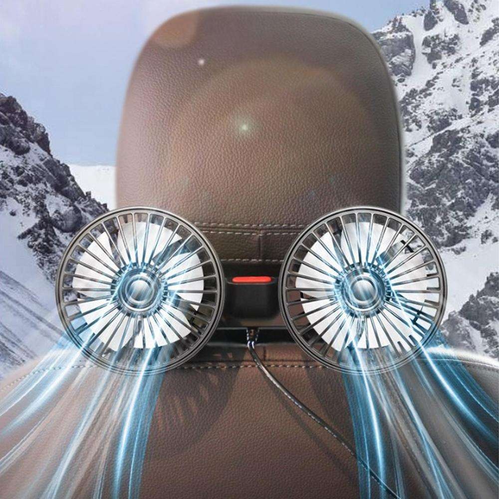 Back Seat USB Fan For Car