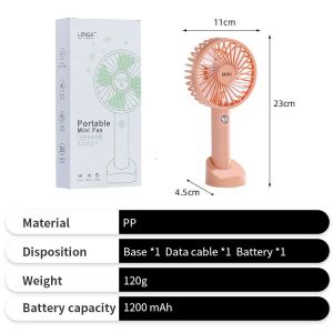 Portable Mini USB Mini Fan - 图片 3