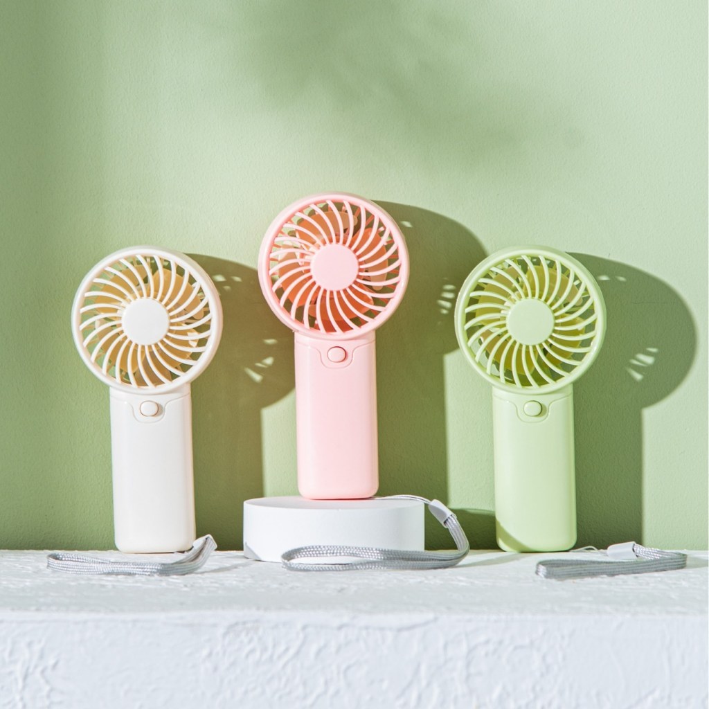 Battery-Powered Handheld Mini Fan