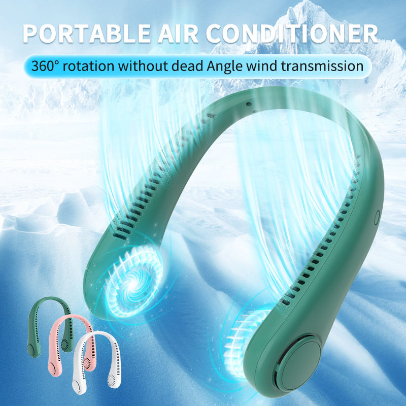  Usb Portable Neck Fan