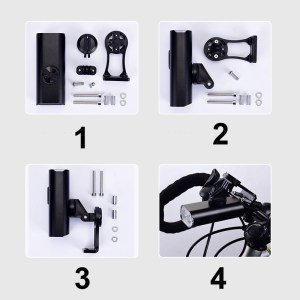 Super bright 6-light bicycle light with power bank function - 图片 11