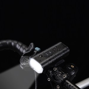 Super bright 6-light bicycle light with power bank function