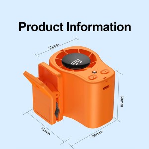 Clip-on High-speed Fan Mini Waist Portable Fan - 图片 10