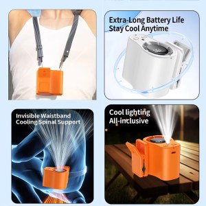 Clip-on High-speed Fan Mini Waist Portable Fan - 图片 11